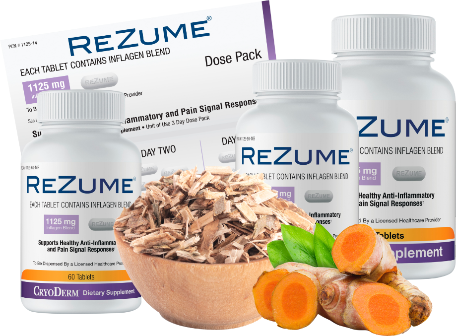 ReZume® products lined up
