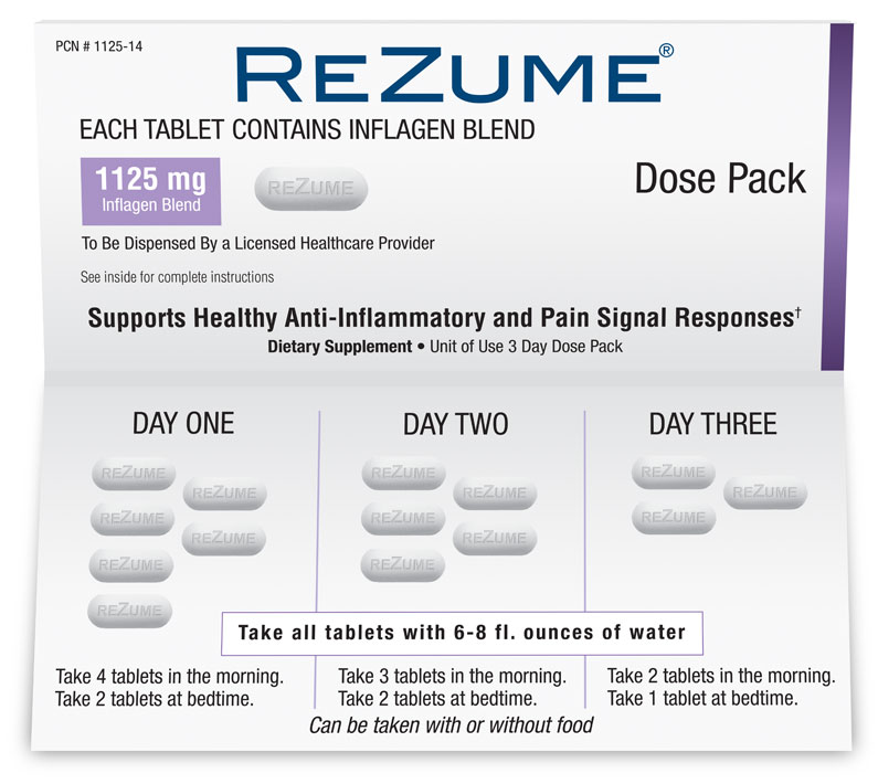 rezume tablets
