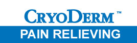 CyroDerm Pain Relieving Logo